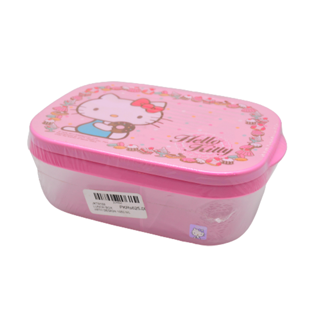 KT9188 LUNCH BOX WITH DESIGN 1050 ML
