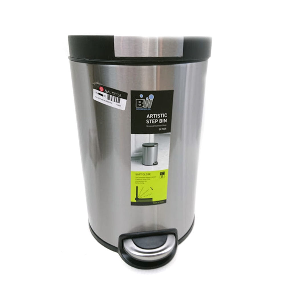 Pedal Bin 8 Ltr Stainless Steel